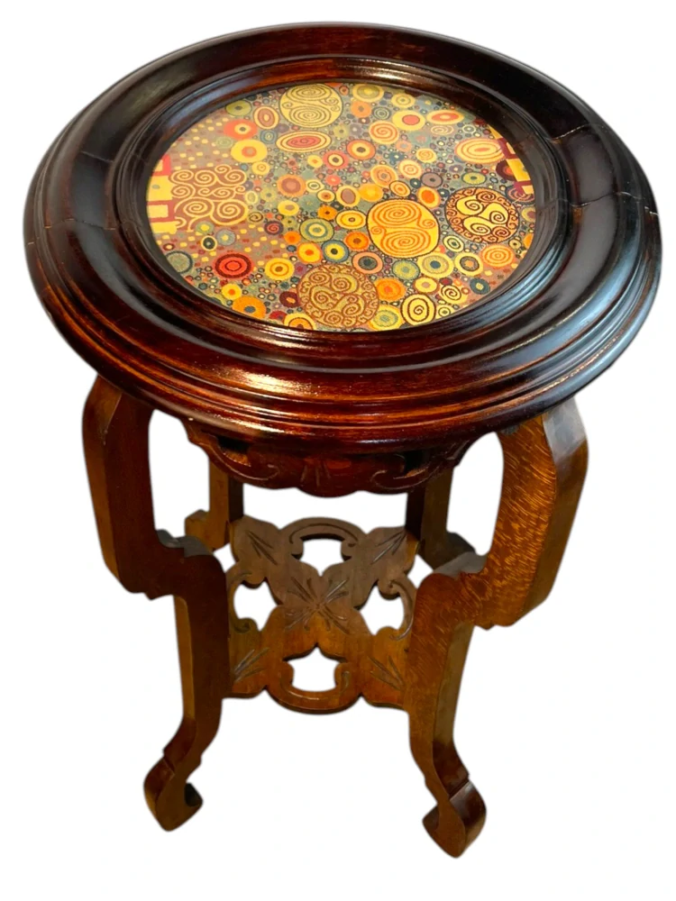 Starožitný odkládací / květinový stolek – Art Nouveau