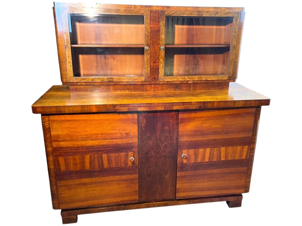 Starožitná komoda / knihovna / příborník - Art Deco