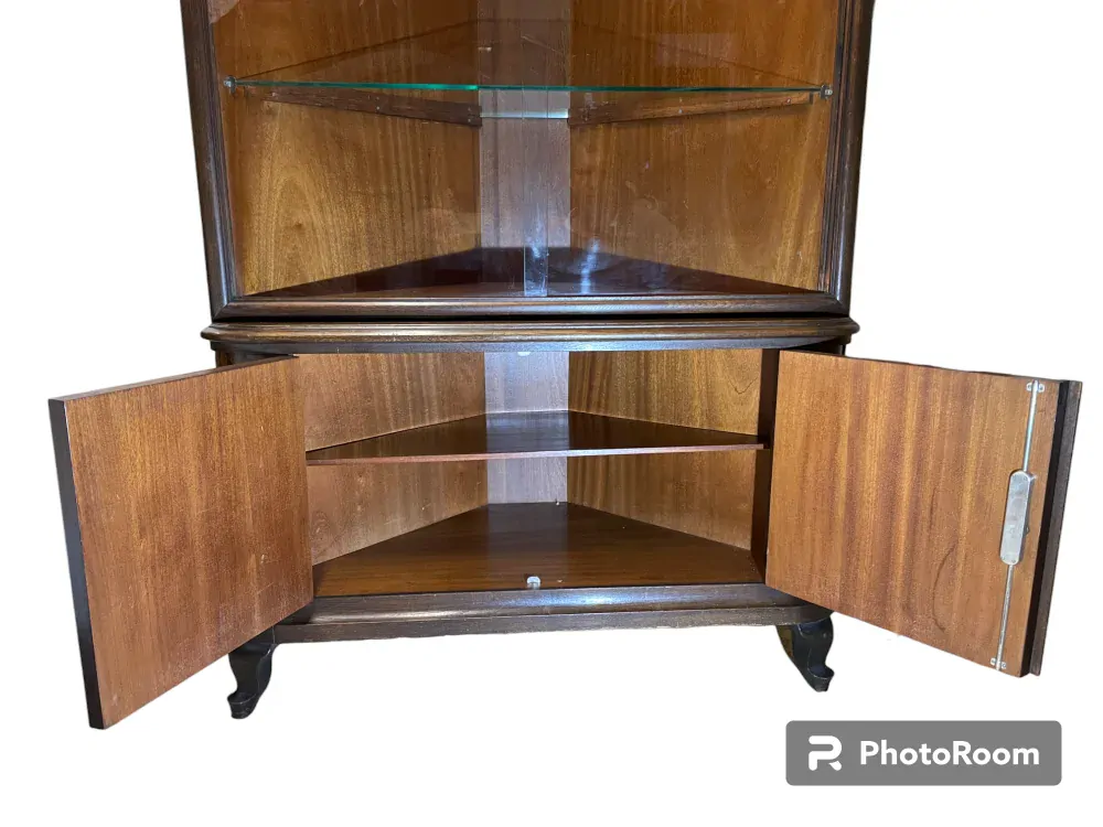 Starožitný rohový skleník Art Deco