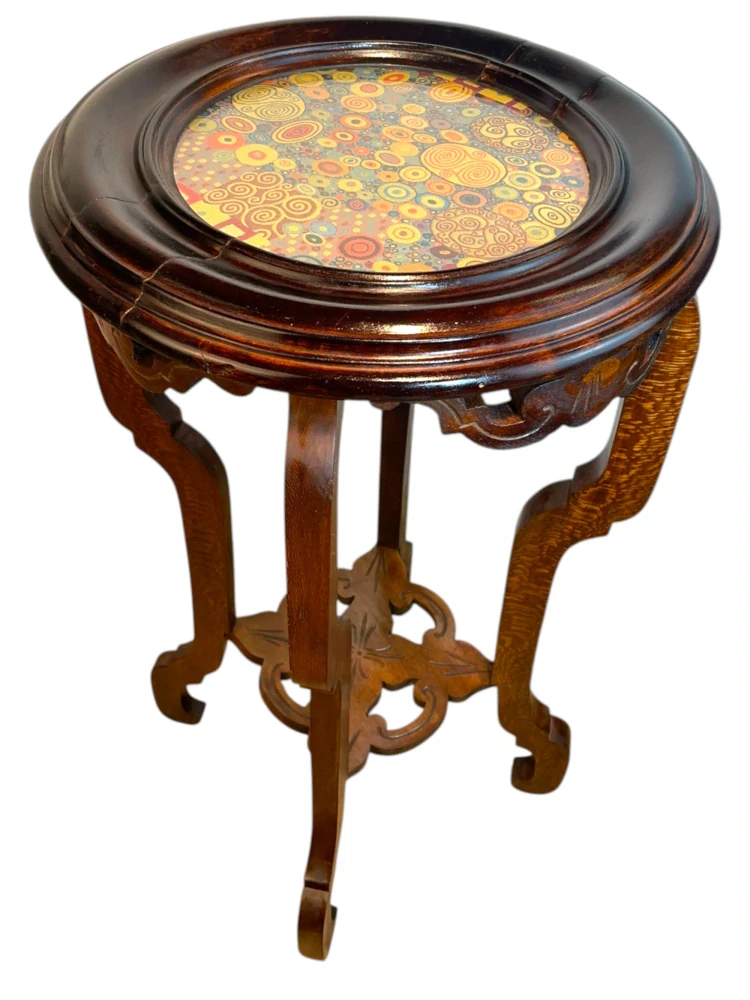Starožitný odkládací / květinový stolek – Art Nouveau