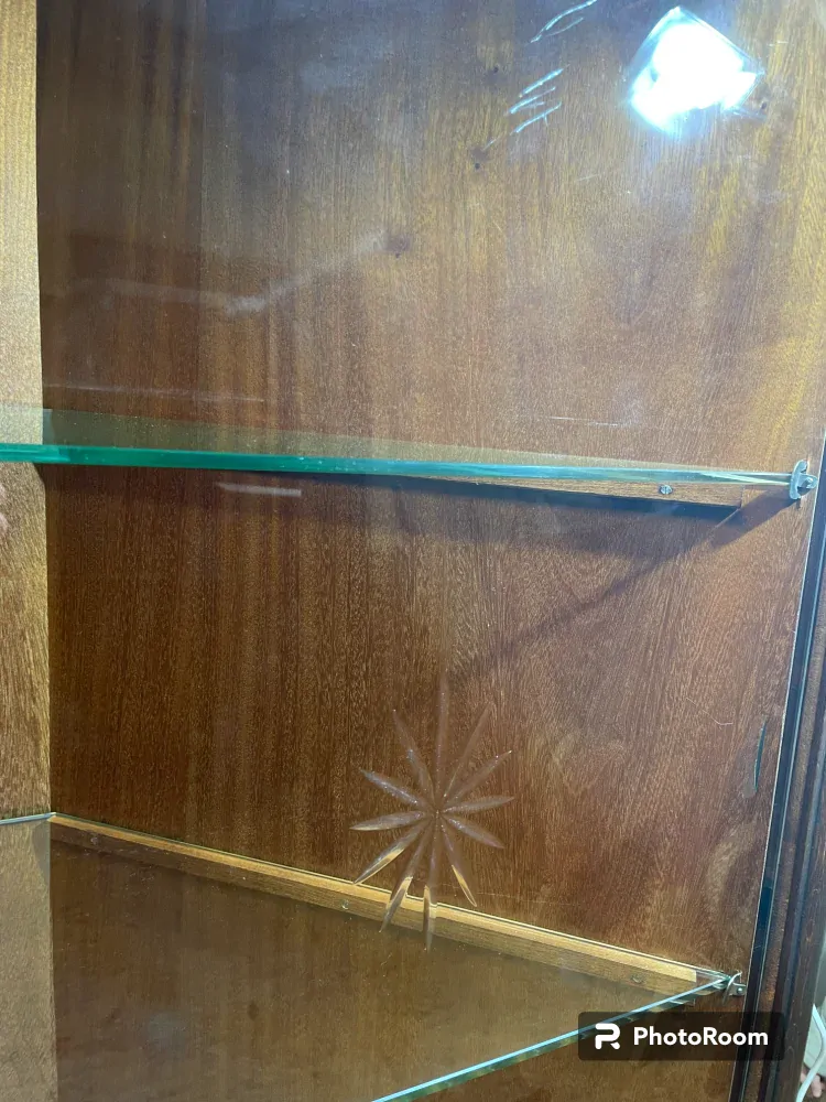 Starožitný rohový skleník Art Deco