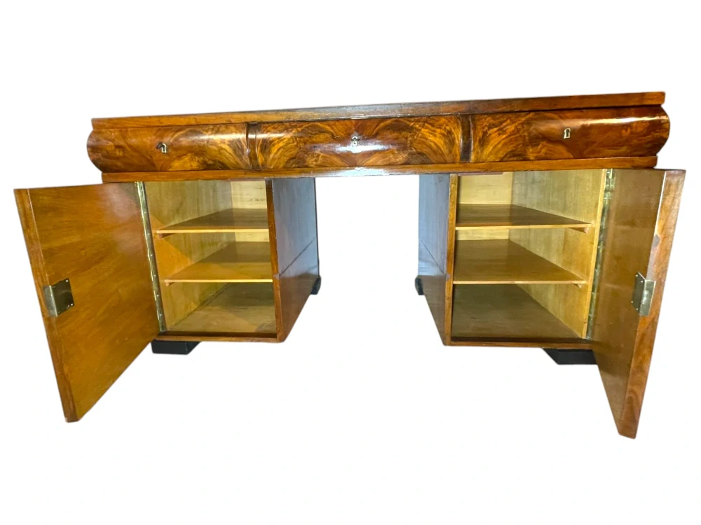 Starožitný pracovní stůl – vrcholné Art Deco
