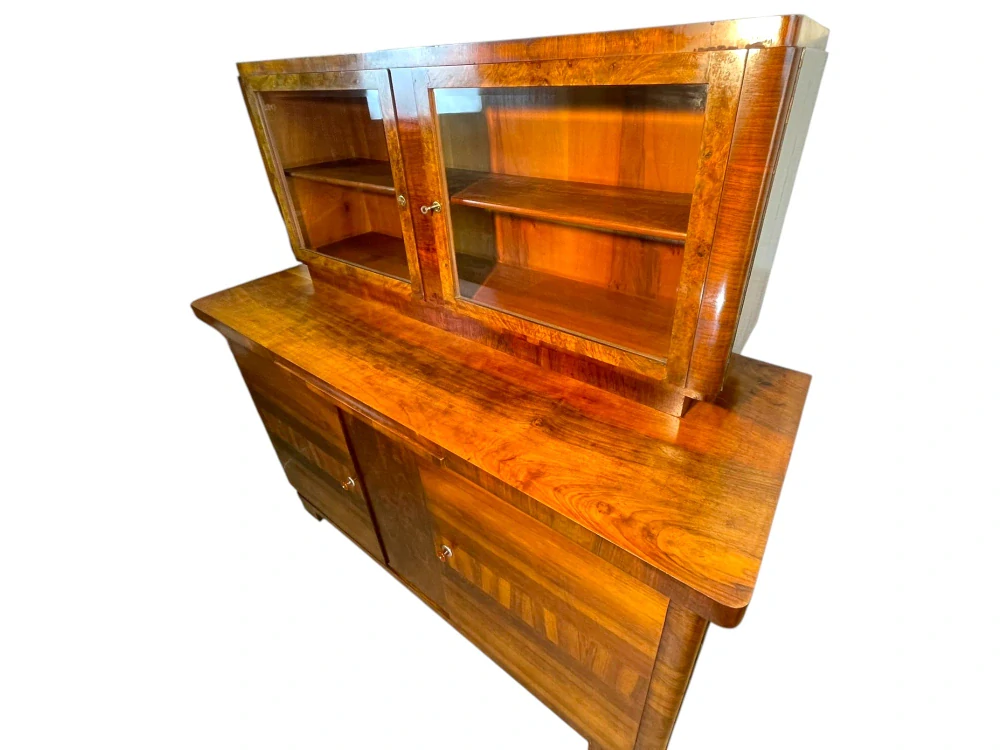 Starožitná komoda / knihovna / příborník - Art Deco