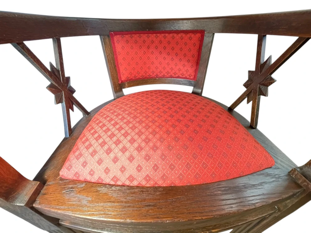 Starožitné křeslo první republika – Art Deco