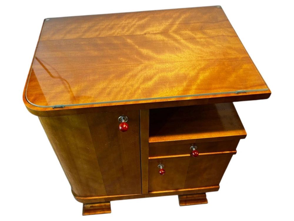 Starožitné párové noční stolky Art Deco