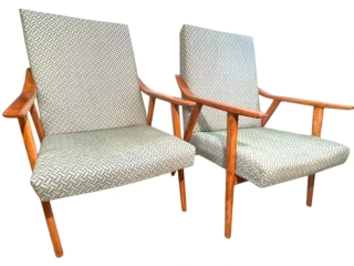 Starožitná křesla – český poválečný design