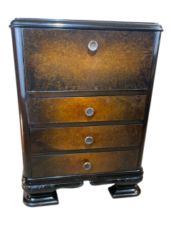 Starožitná komoda nízká Art Deco