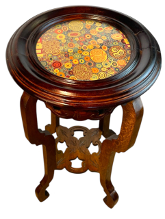 Starožitný odkládací / květinový stolek – Art Nouveau