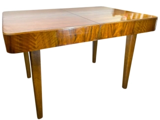 Starožitný jídelní stůl rozkládací – funkcionalismus